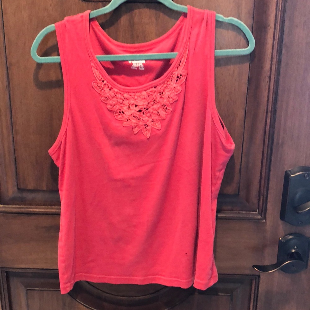 Columbia Lace Trim Tank